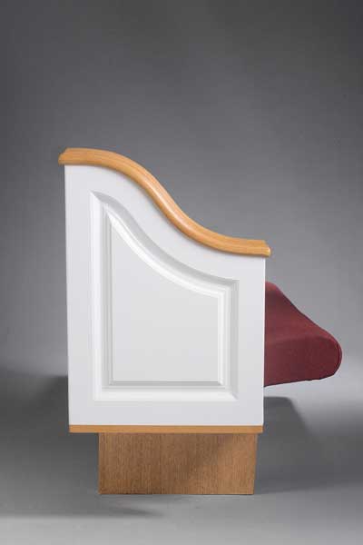 Cantilever Pew End C3371 COL