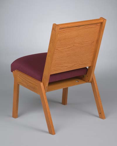 No. 87 Wood Chair wood backside