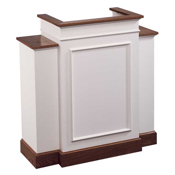 No. 810W Wing Pulpit - Colonial style