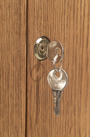 Tithe Box Lock and Key